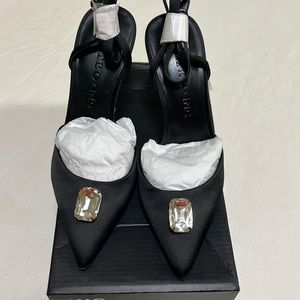 INC Victoria Womens Embellished Pointed Toe Ankle Strap Size 5.5M